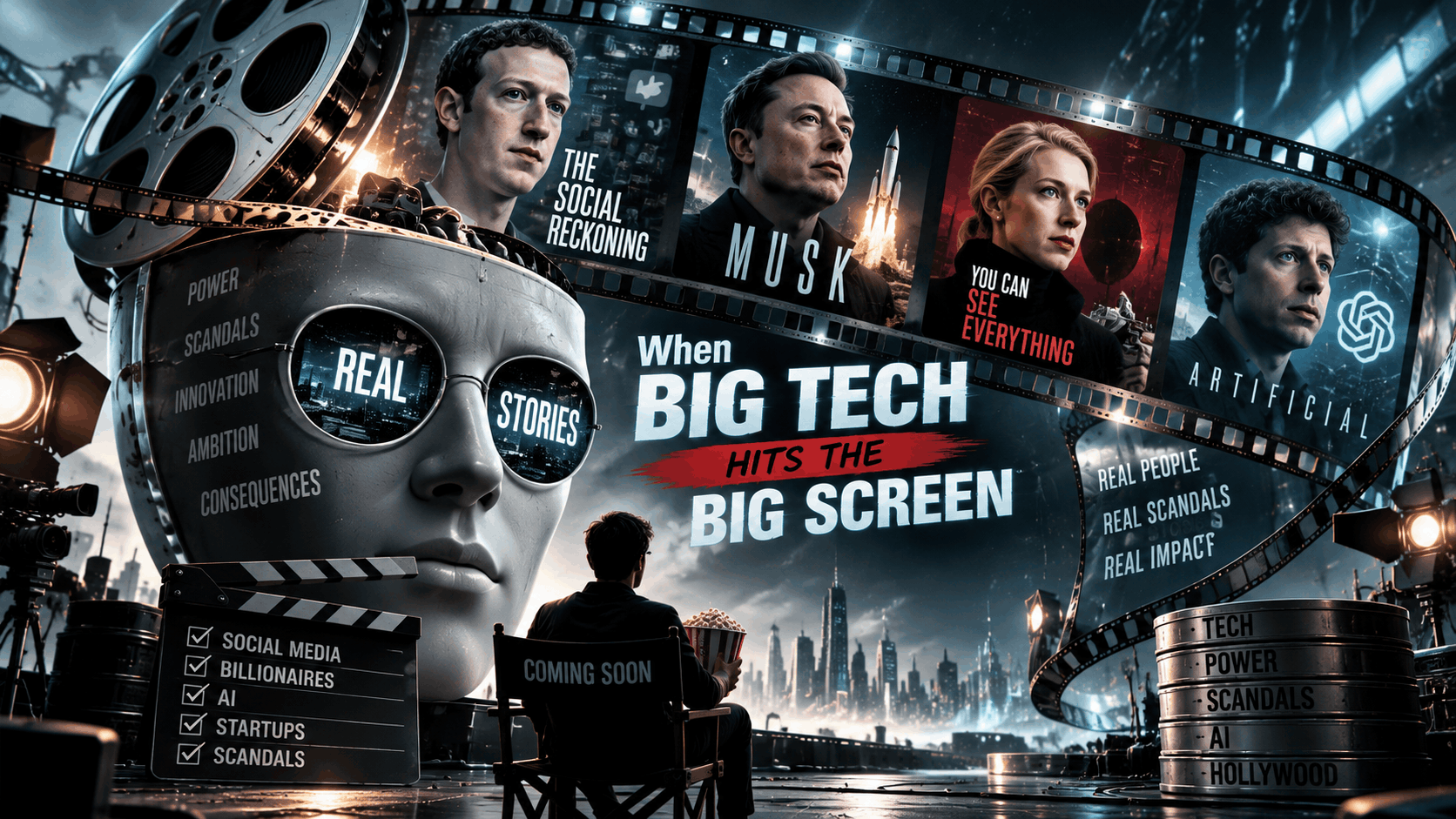 Big Tech Movies in 2026: The Social Reckoning, Musk, Artificial and More