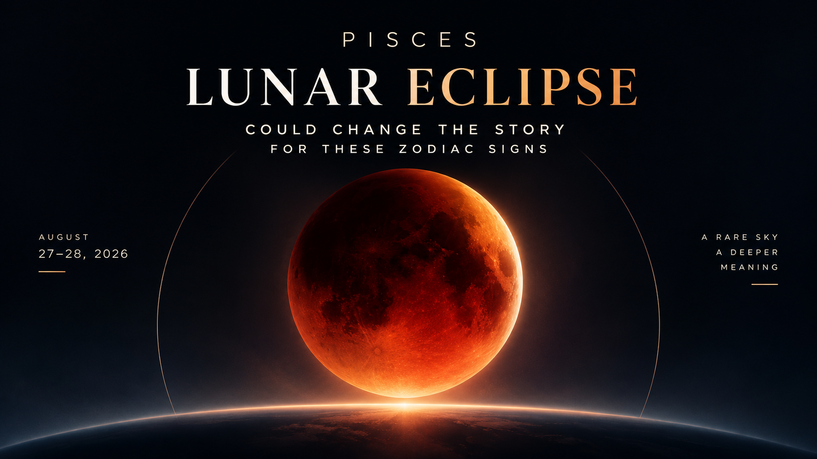 August 2026 Lunar Eclipse: Pisces Eclipse Could Change the Story for These Zodiac Signs