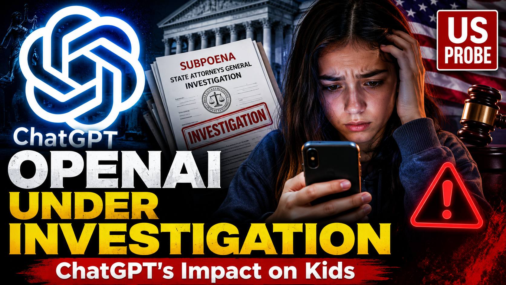 OpenAI Faces Investigation Over ChatGPT’s Impact on Children and Vulnerable Users