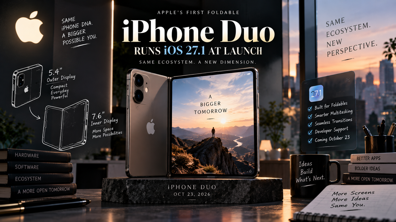 iPhone Duo and iOS 27.1: Why Apple Is Giving Its First Foldable a Different Software Start
