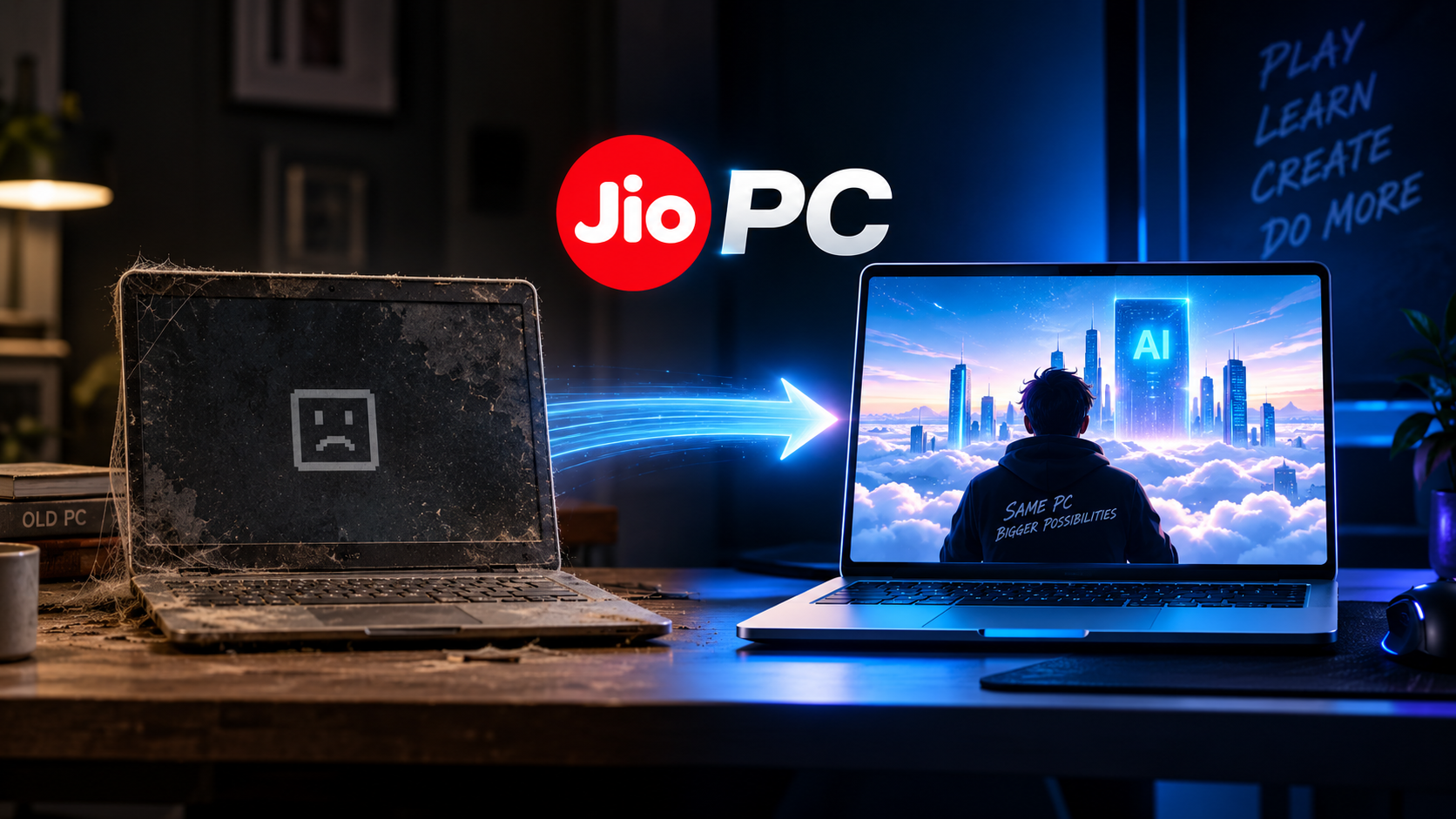 JioPC Is Turning Old Computers Into AI-Ready PCs for ₹1,000 — Here’s the Catch