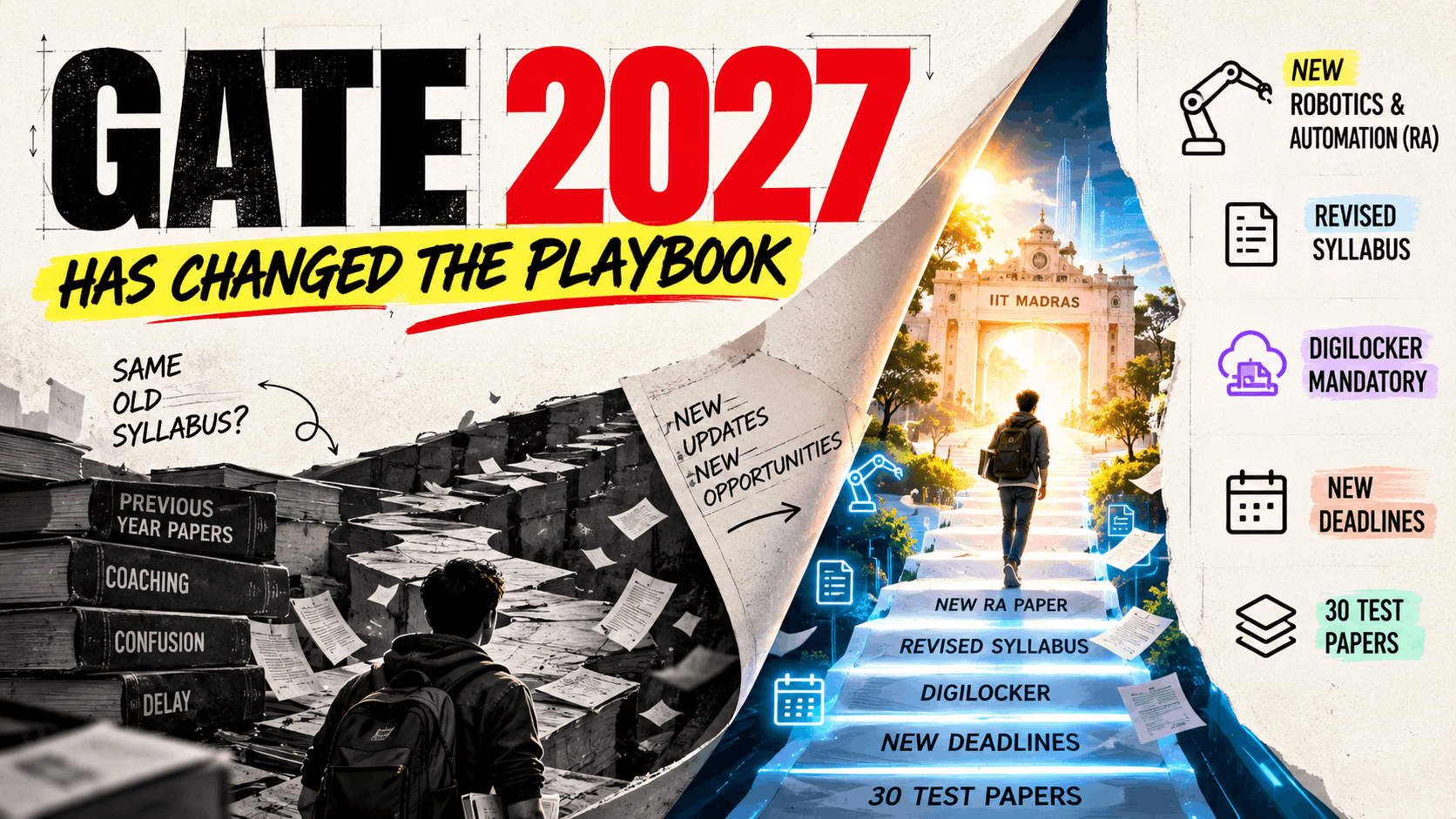GATE 2027 Has Changed the Playbook: The Updates Aspirants Cannot Afford to Miss