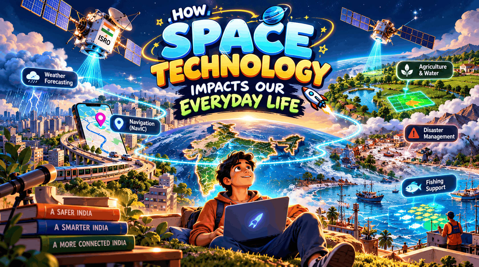 Beyond the Launchpad: How India's Space Technology Is Quietly Powering Everyday Life