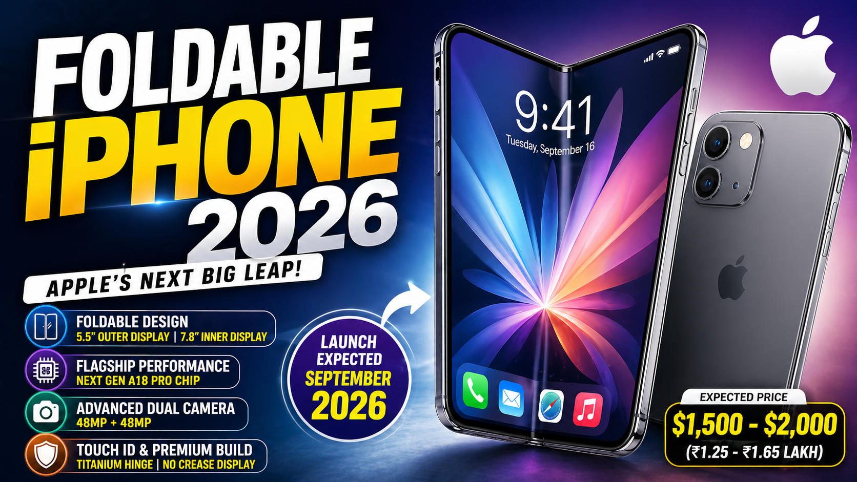 Apple’s Foldable iPhone is Finally Here: And It’s Completely Crease-Free