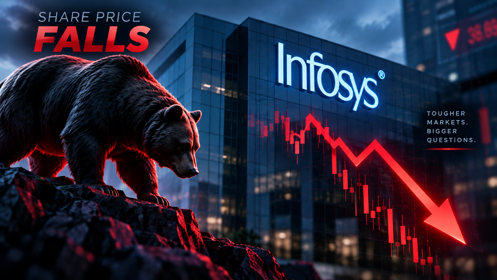 Infosys Share Price Falls 3.8%: Why INFY Is Dropping Today