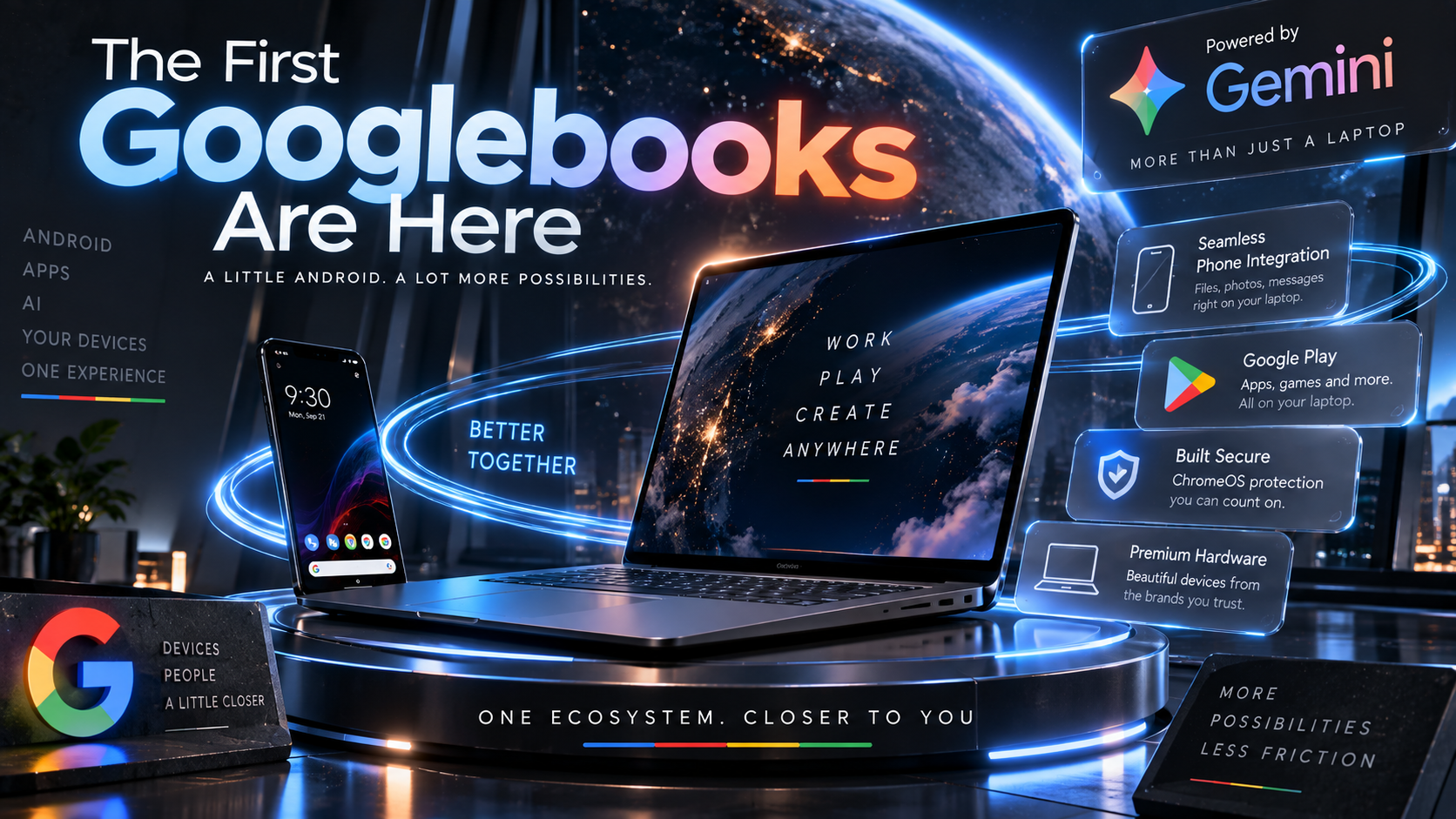 The First Googlebooks Are Here — and Google Is Rethinking What an Android Laptop Should Be