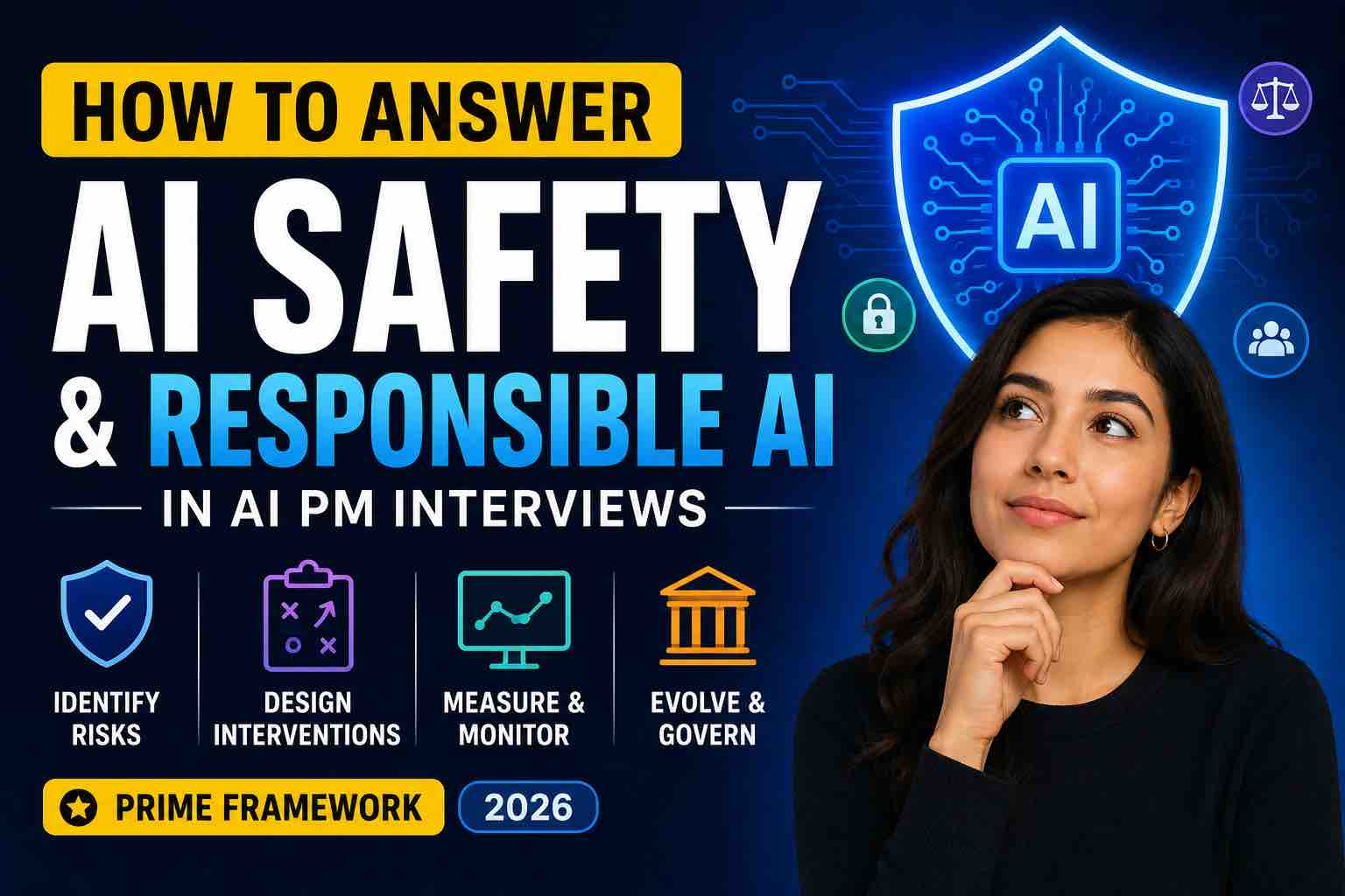 How to Answer AI Safety and Responsible AI Questions in AI PM Interviews (2026)
