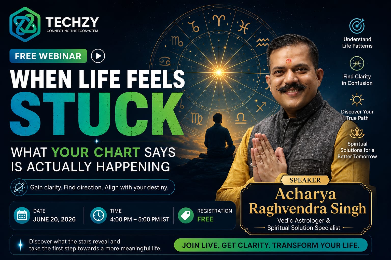 When life feels stuck — what your chart says is actually happening