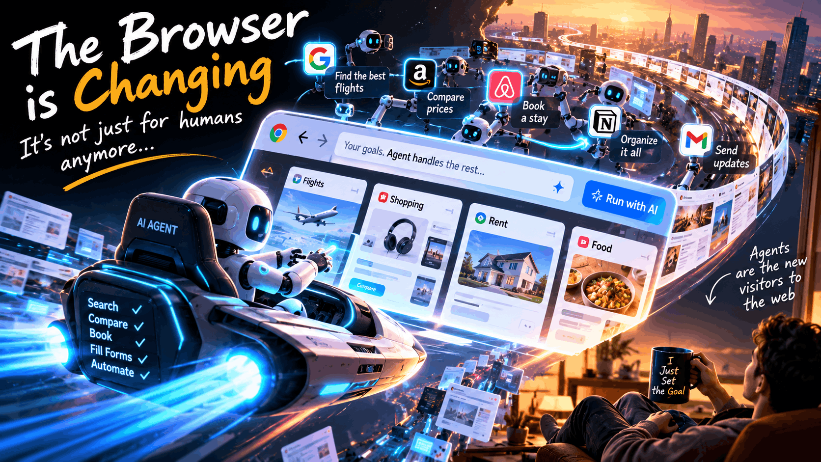 The Browser Is No Longer Just a Window: How AI Agents Are Rewriting the Web in 2026